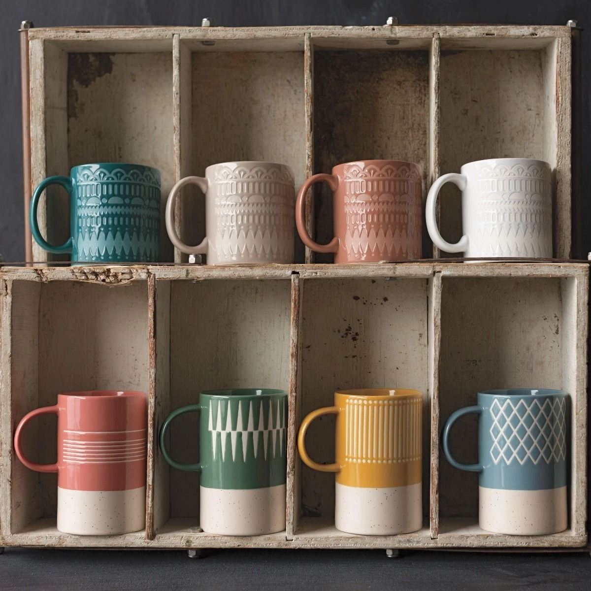 Danica Brands Danica Heirloom 14oz Etch Mug | Slate Blue - Image 2