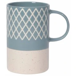 Danica Brands Danica Heirloom 14oz Etch Mug | Slate Blue