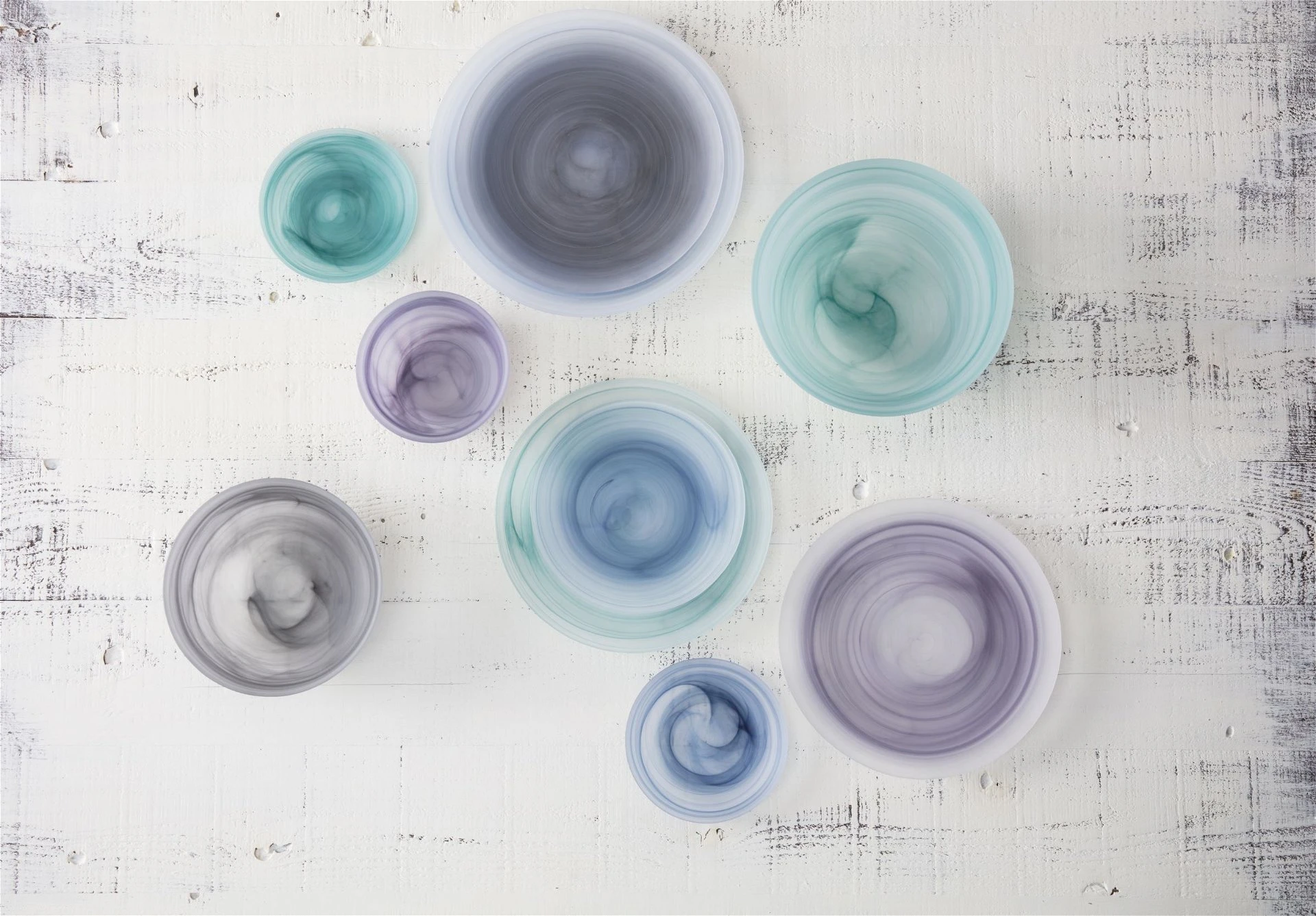 Fortessa D&V La Jolla Sage Green Large Salad Bowl 8" - Image 8