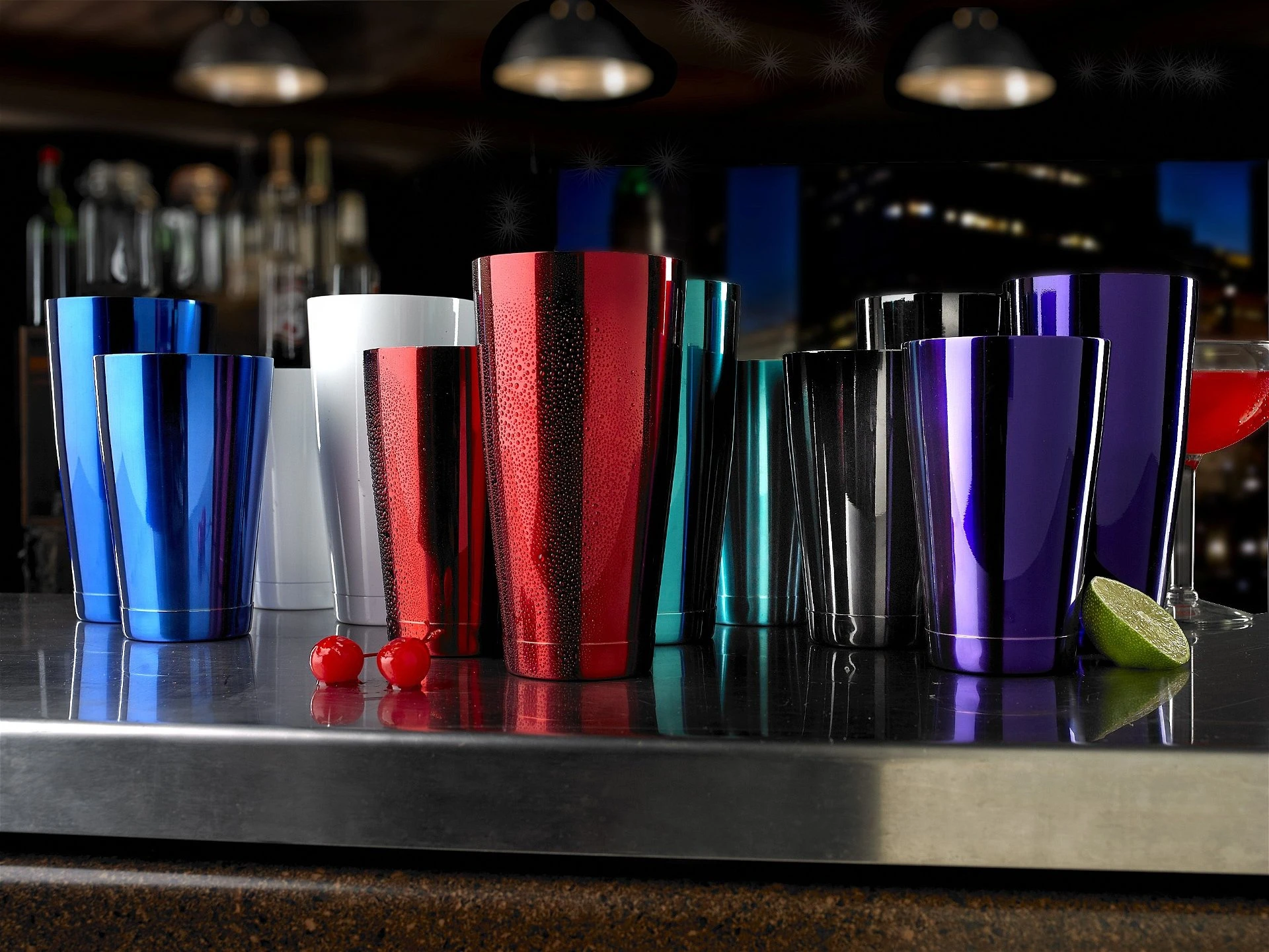 Mercer Barfly 18oz Shaker/Tin | Blue - Image 5