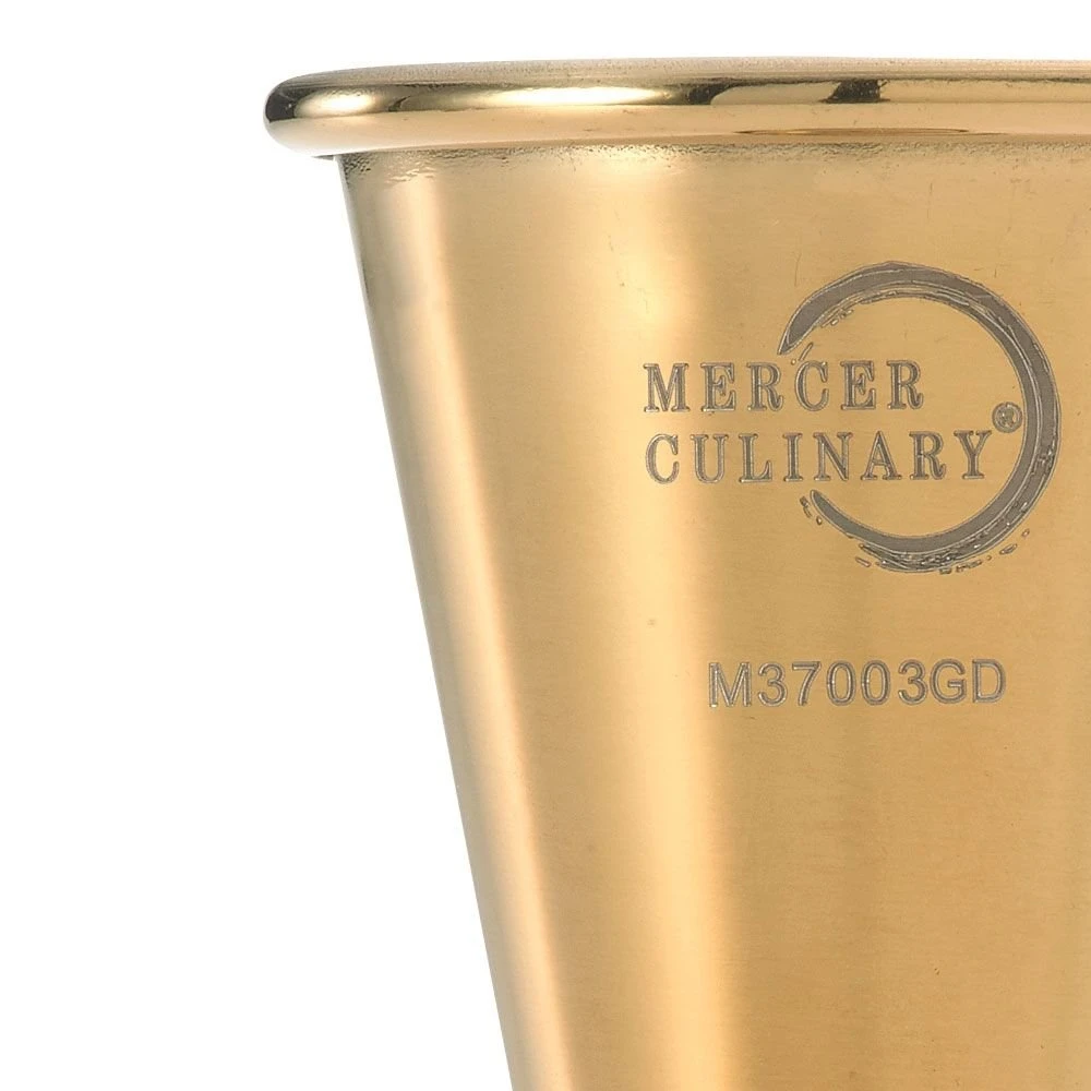 Mercer Barfly 1oz X 1.5oz Japanese Style Jigger | Gold Plated - Image 4