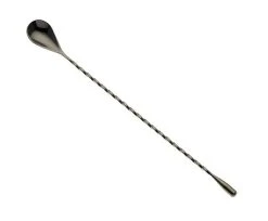 Mercer Barfly 11.8" Classic Bar Spoon | Gun Metal Black