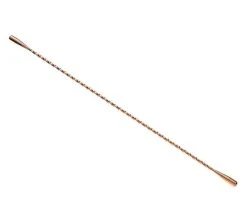 Mercer Barfly 13" Stainless Steel Double Ended Stirrer | Antique Copper