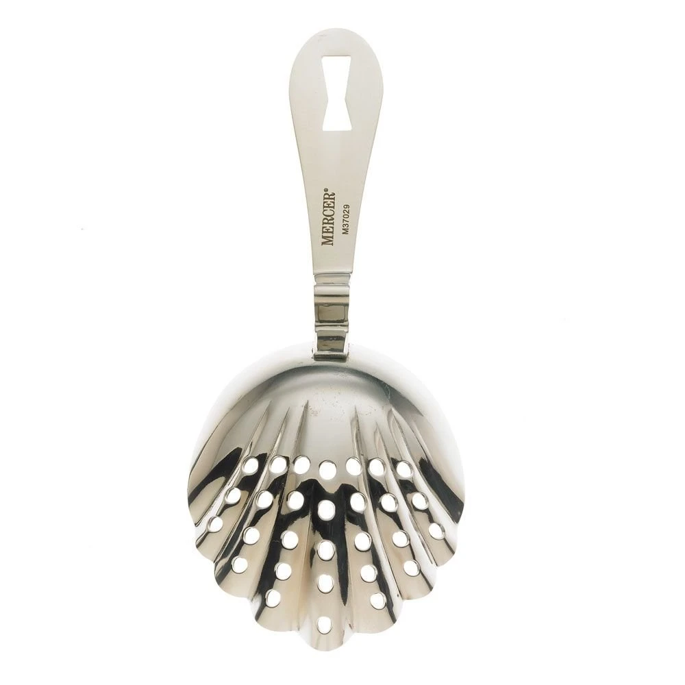 Mercer Barfly Scalloped Julep Strainer | Stainless Steel - Image 3