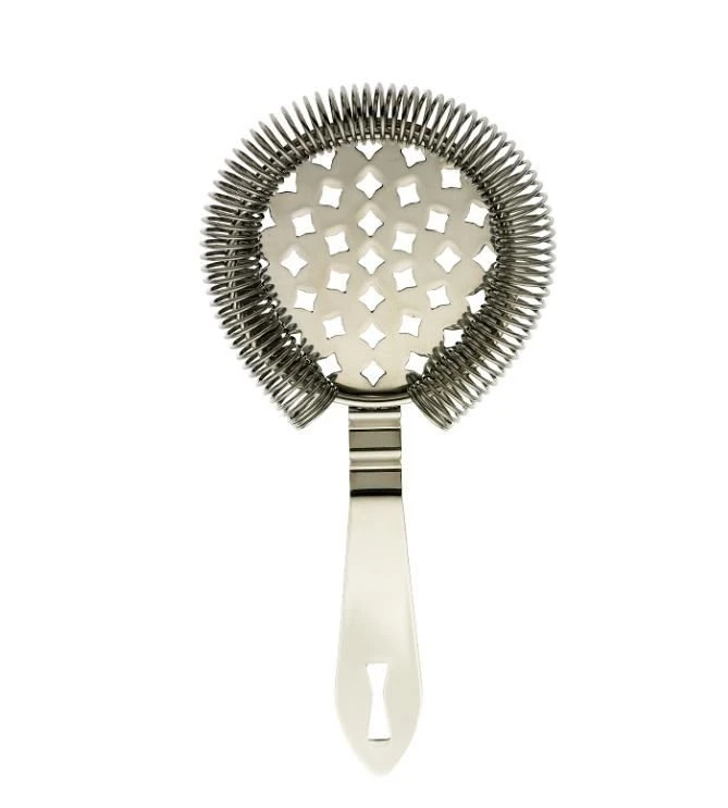 Mercer Barfly Classic Hawthorne Spring Bar Strainer | Stainless Steel