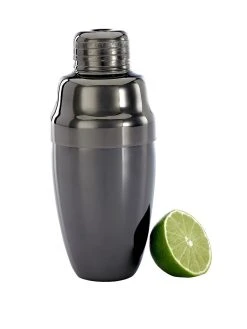 Mercer Barfly 3-Piece Heavy Duty Cocktail Shaker Set | Gun Metal Black