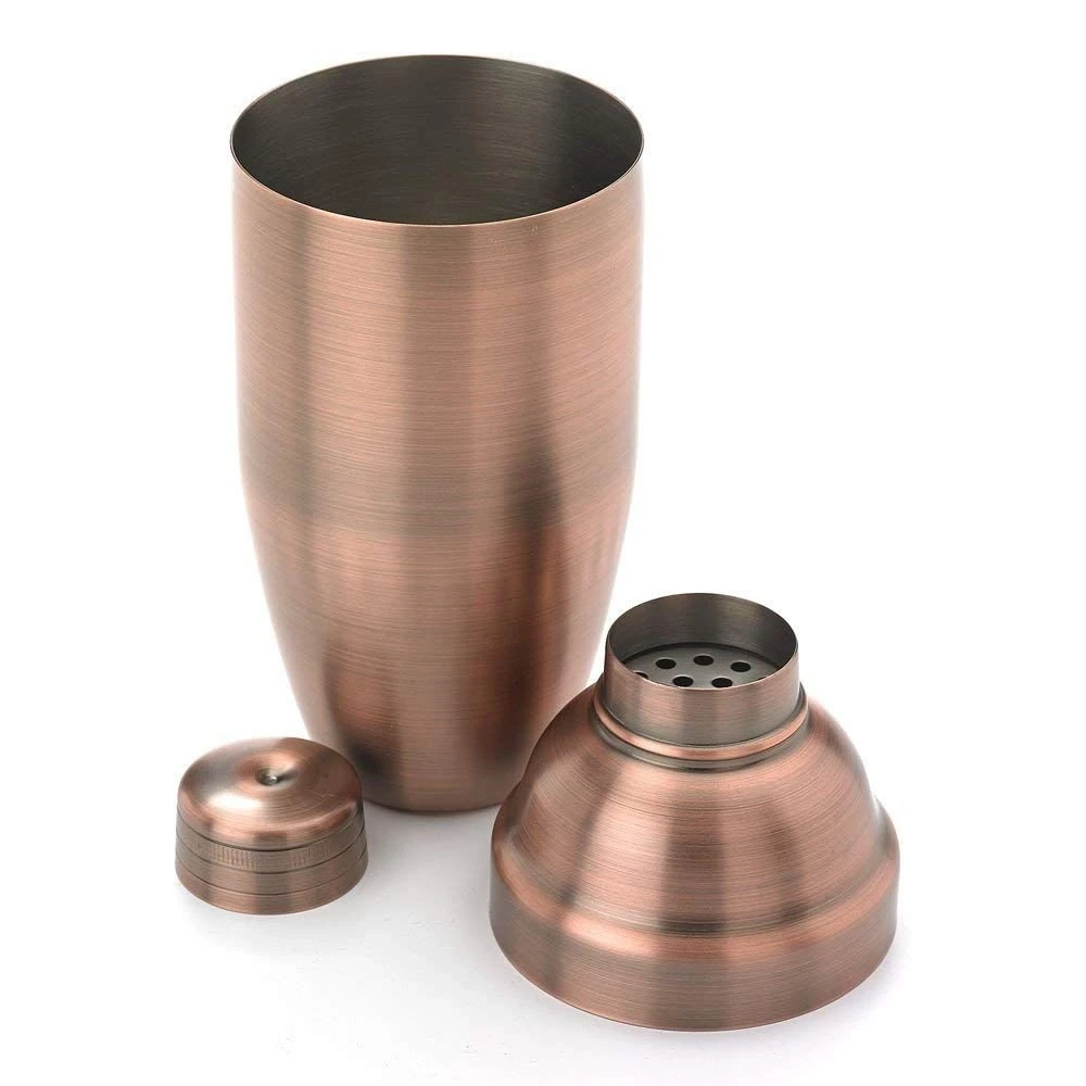 Mercer Barfly 3-Piece Japanese-Style Cocktail Shaker Set | Antique Copper - Image 2