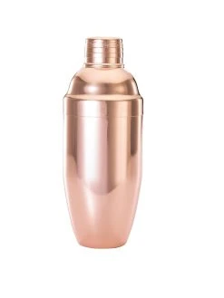 Mercer Barfly 3-Piece Japanese Cocktail Shaker Set | Copper Plated