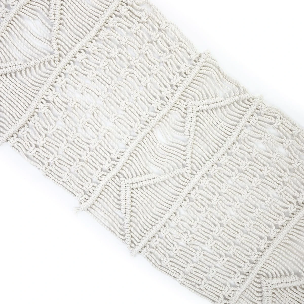 Everything Kitchens 13" X 86" Macrame Table Runner | Piper - Image 2