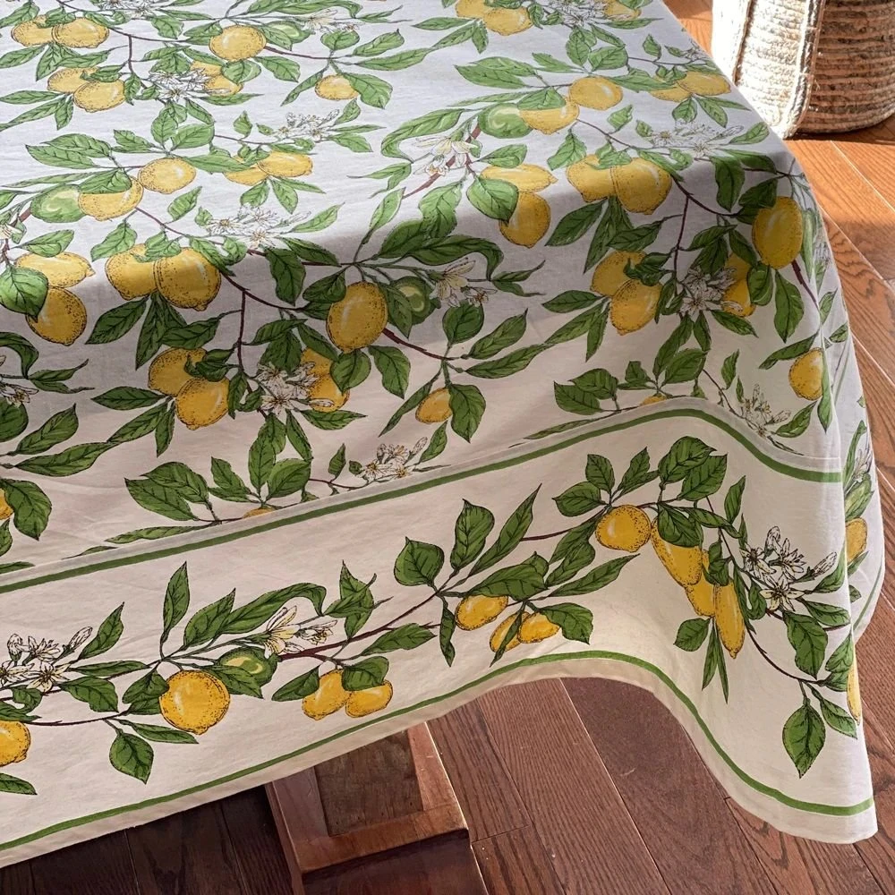 Mahogany USA Printed 60" X 60" Tablecloth | Lemon Grove - Image 2