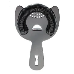 Mercer Barfly Heavy Duty Spring Bar Cocktail Strainer | Gun Metal Black