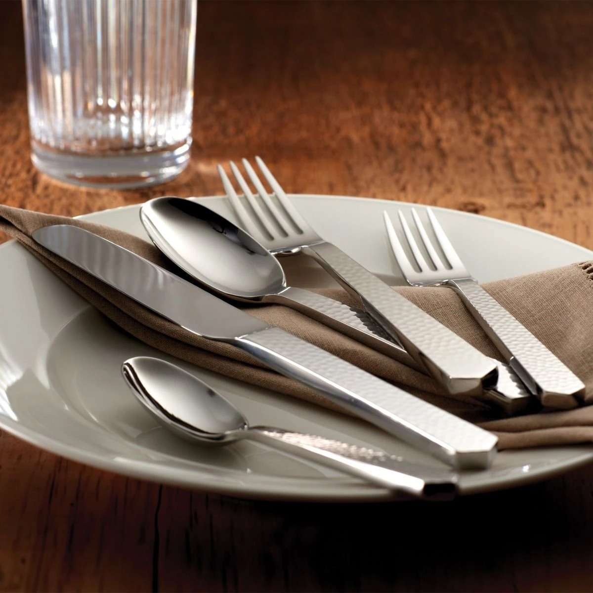 Reed & Barton 5-Piece Place Setting | Marteau - Image 2