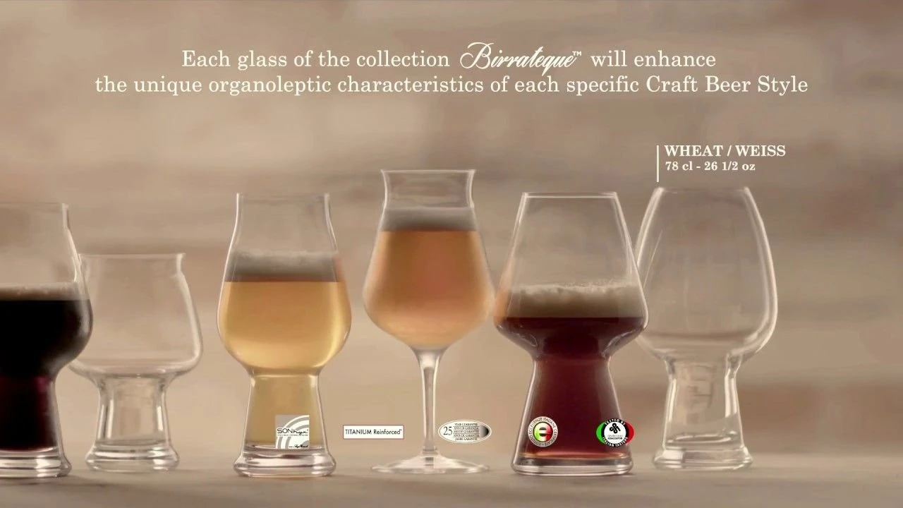 Luigi Bormioli Birrateque 14.25oz Beer Tester Glass | Set Of 2 - Image 8