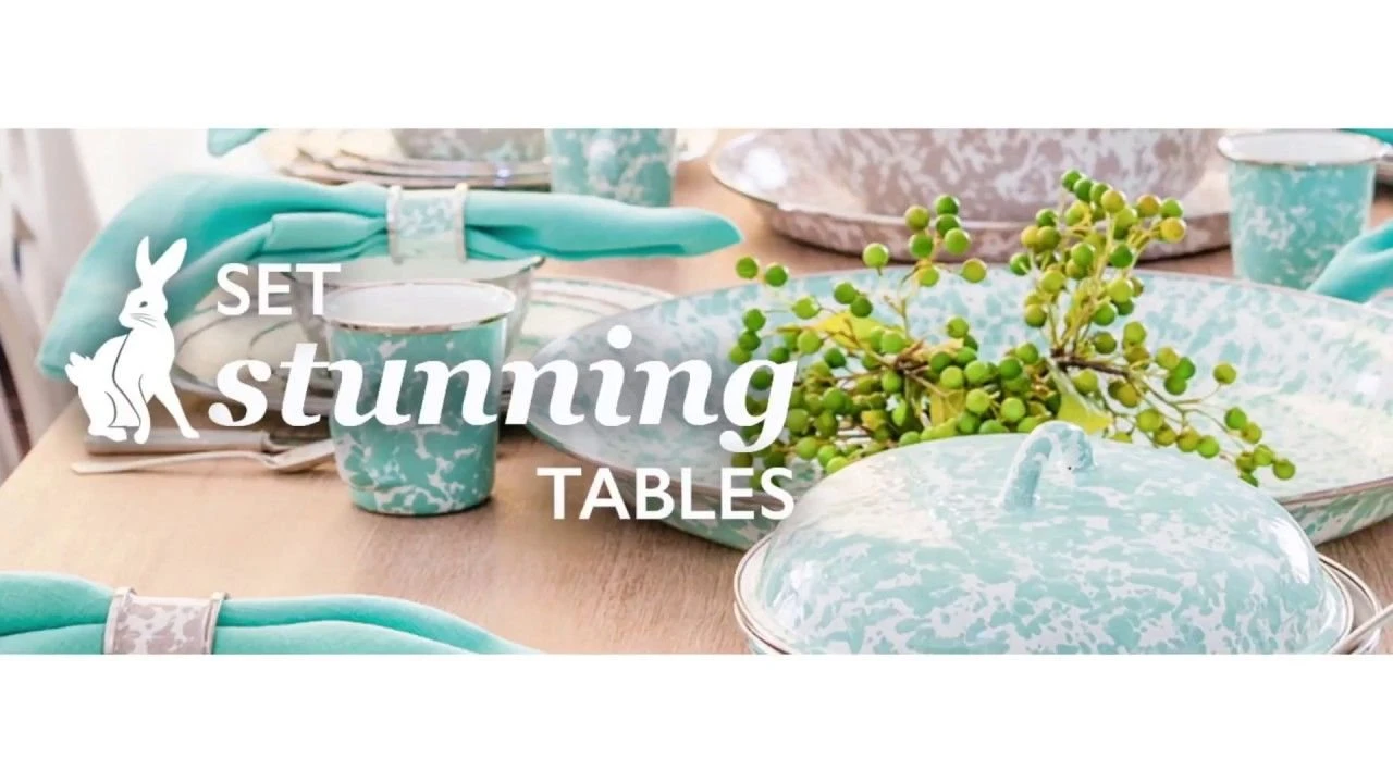 Golden Rabbit Enamelware 9" Divided Toddler Plate | Peter Rabbit - Image 3