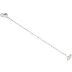 Mercer Barfly 15.75" Bar Spoon With Muddler | Stainless Steel