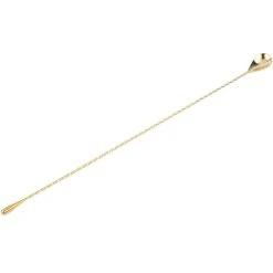Mercer Barfly 19.6" Classic Bar Spoon | Gold Plated