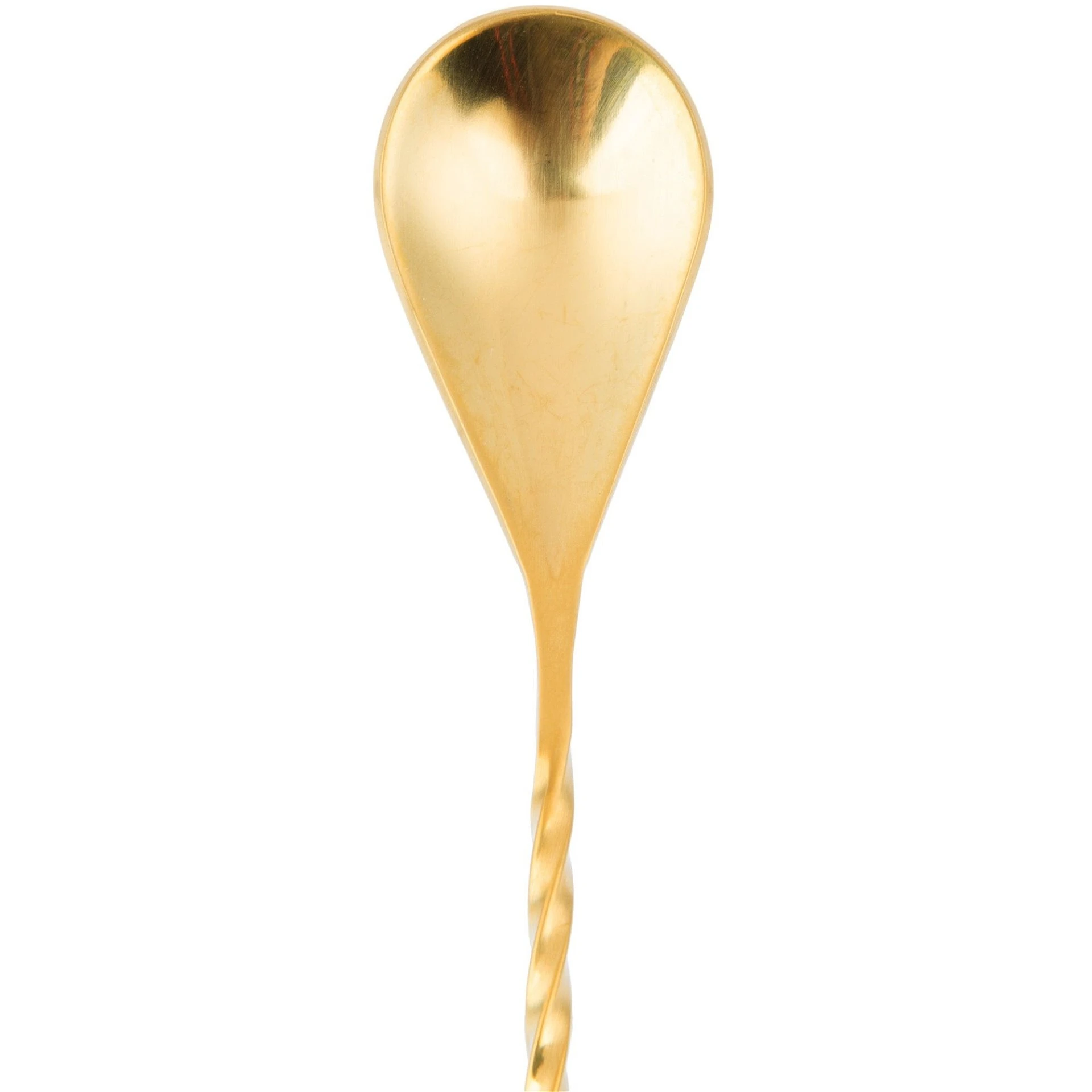 Mercer Barfly 19.6" Classic Bar Spoon | Gold Plated - Image 3