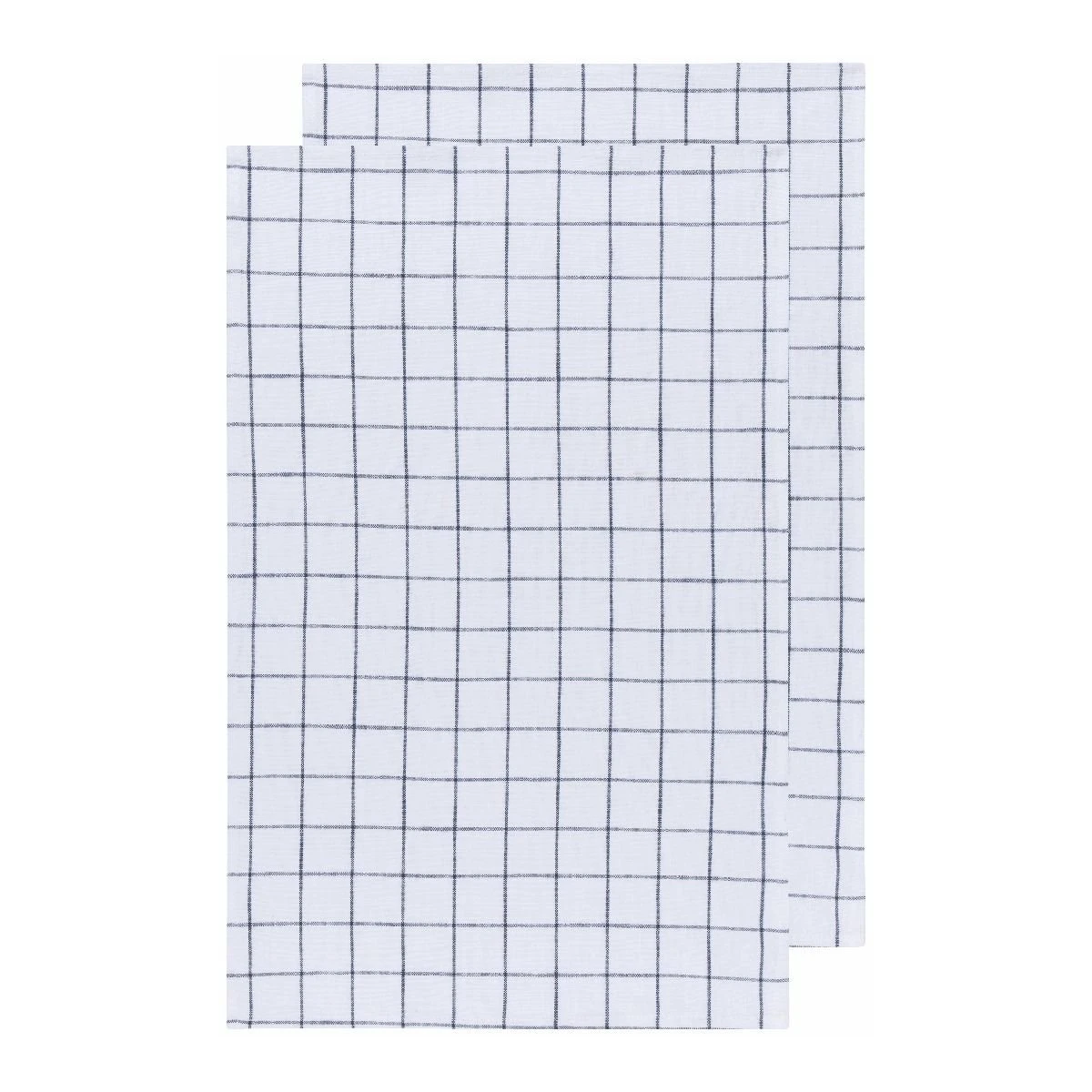 Danica Brands Danica Heirloom 18" X 28" Vintage Wash Dishtowels (Set Of 2) | Midnight Blue