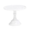 Mosser Glass 10" Cake Plate | Milk