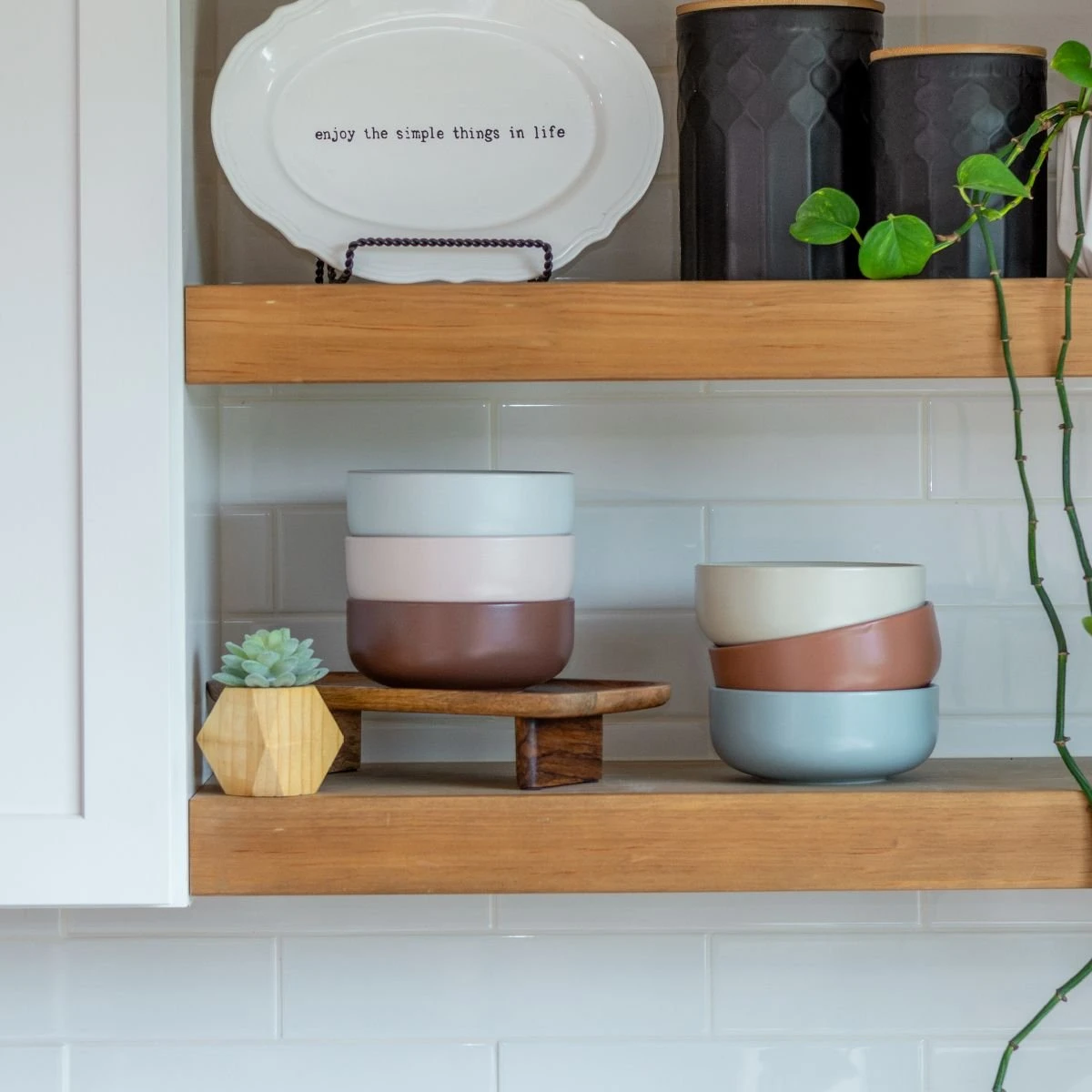 Everything Kitchens Modern Flat Dinnerware Collection - Image 14