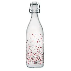 Cerve 33.8oz Swing Top Lory Glass Bottle | Murano Rosso