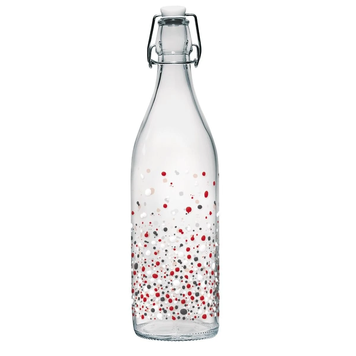 Cerve 33.8oz Swing Top Lory Glass Bottle | Murano Rosso