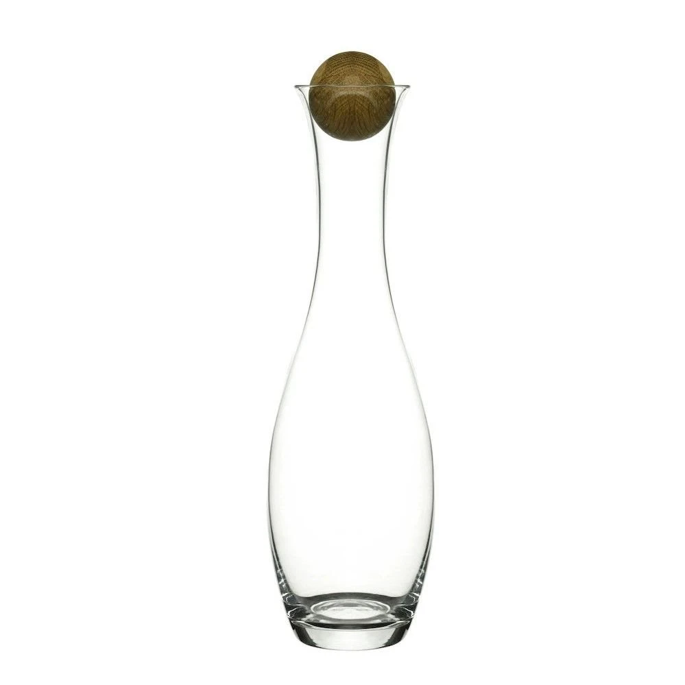 Sagaform Nature Wine/Water Carafe With Oak Stopper - Image 3