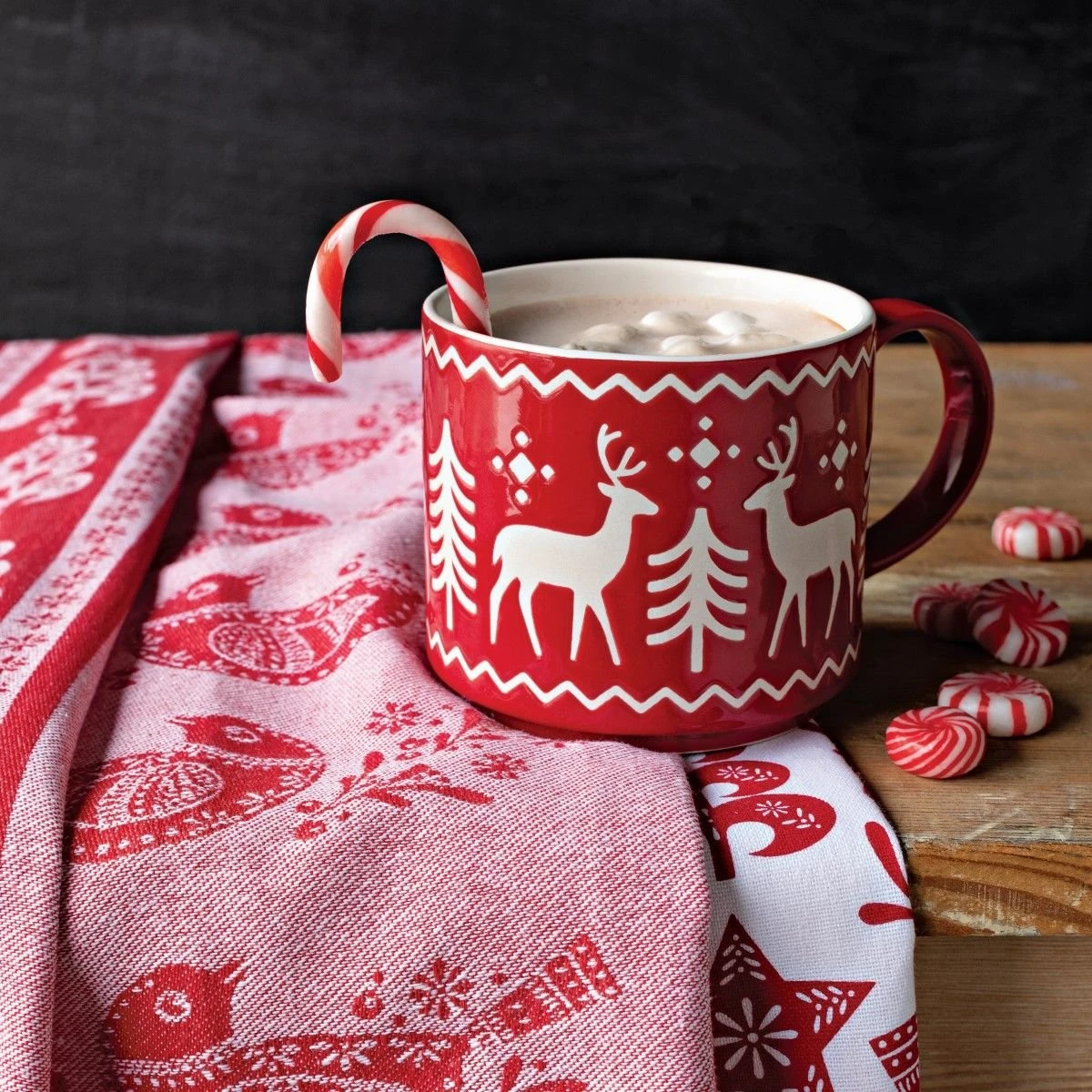 Danica Brands Now Designs By Danica 16oz Stacking Mug | Nordic Night - Image 2