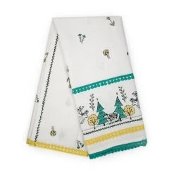 Everything Kitchens 19" X 28" Tea Towel | Nordic Woodland