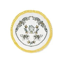 Everything Kitchens 9" Round Pot Holder | Nordic Woodland