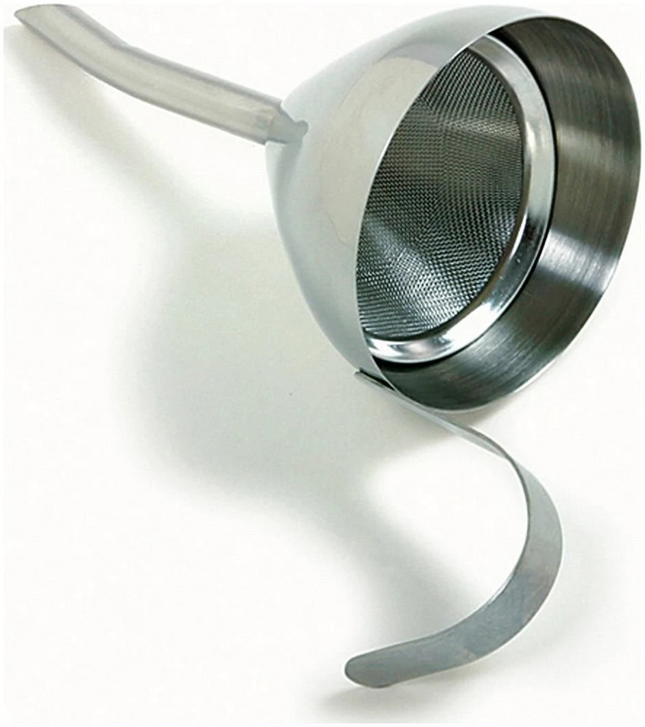Norpro Stainless Steel Funnel With Removable Strainer For Decanting Wine - Image 2
