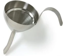 Norpro Stainless Steel Funnel With Removable Strainer For Decanting Wine