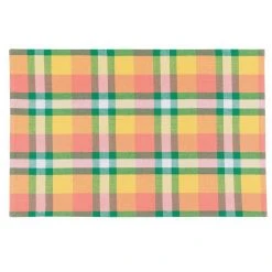 Danica Brands Now Designs By Danica Second Spin 13" X 20" Placemats (Set Of 4) | Plaid Meadow