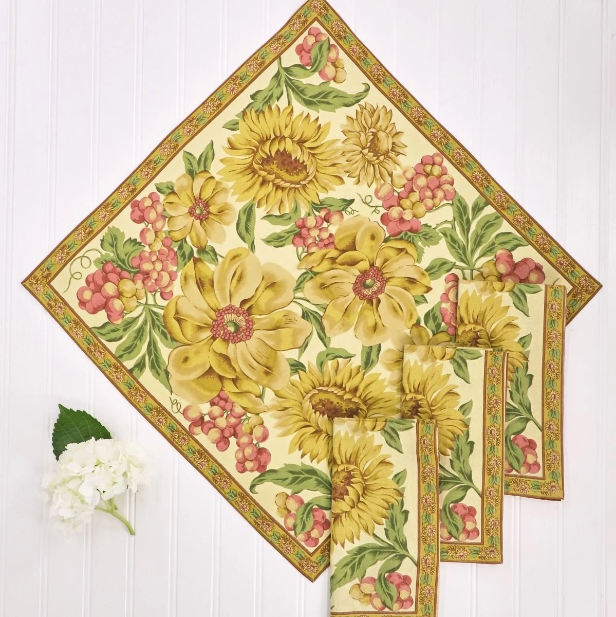 April Cornell Primavera Napkin (Set Of 4) | Natural - Image 4