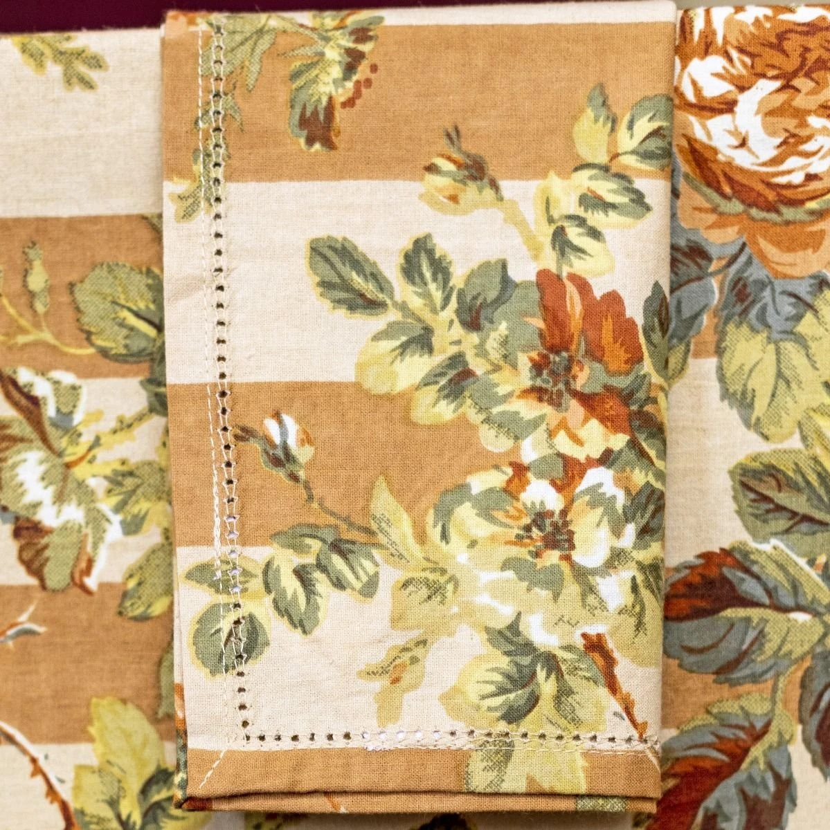 April Cornell Sonata Stripe Napkin (Set Of 4) | Gold - Image 3