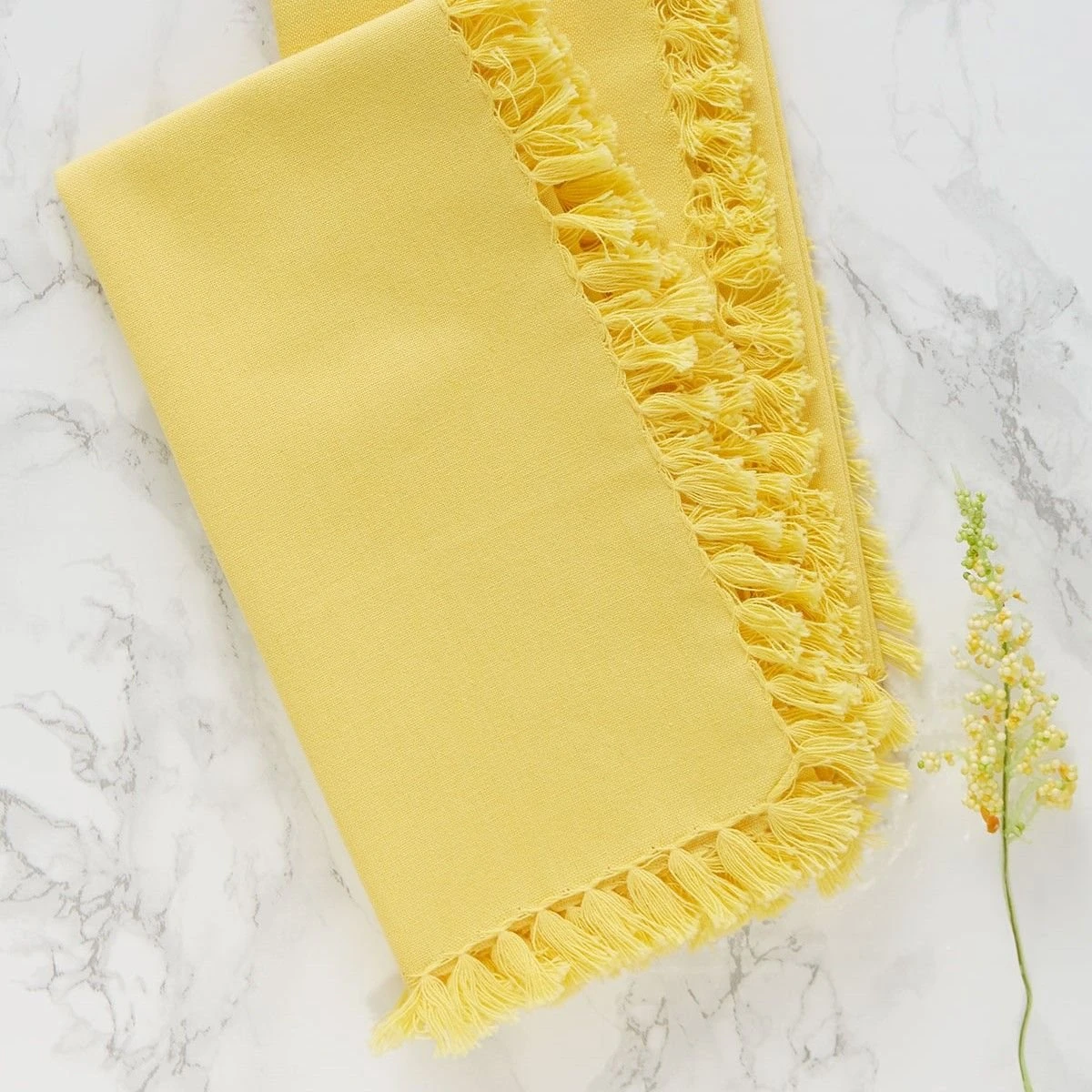April Cornell Essential Napkin (Set Of 4) | Yellow - Image 3