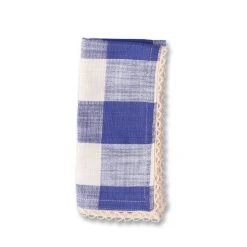 April Cornell Cottage Check Napkin (Set Of 4) | Blue