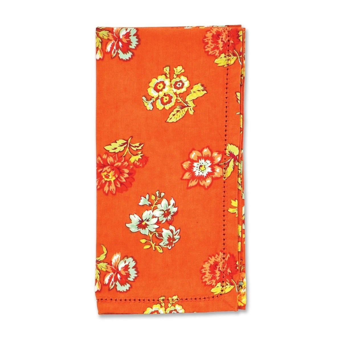 April Cornell Flower Toss Napkin (Set Of 4) | Terracotta