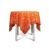 April Cornell 54" X 54" Flower Toss Breakfast Tablecloth | Terracotta