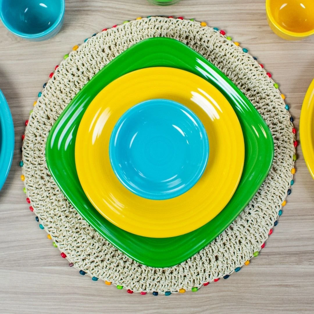 Fiesta® 15" Round Placemat | Cabo Bead - Image 2