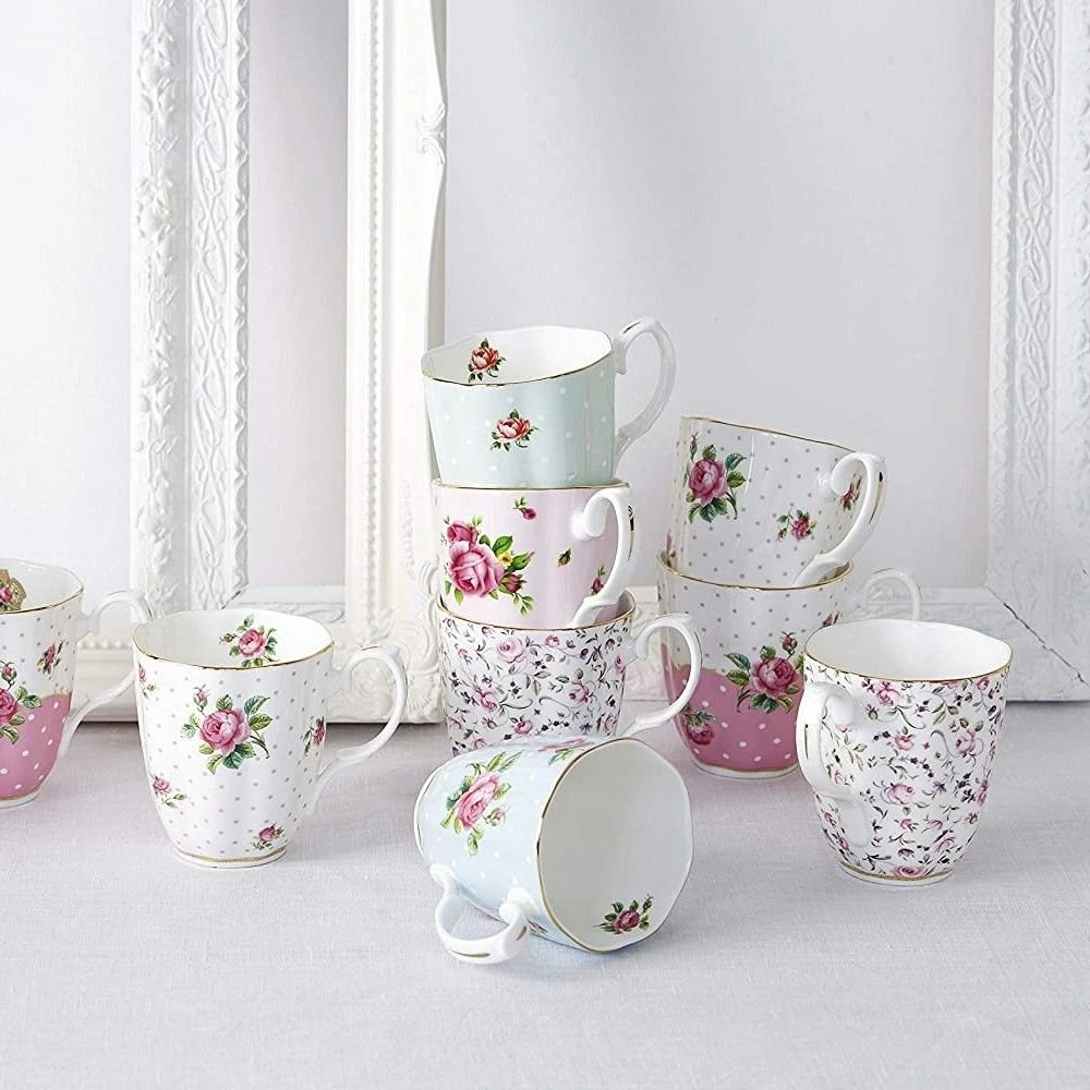 Royal Albert Vintage Collection 13.5oz Mug | Rose Confetti - Image 3