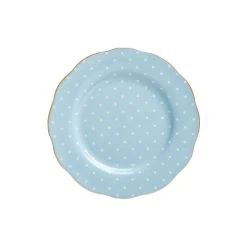 Royal Albert Vintage Collection 8.3" Salad Plate | Polka Blue