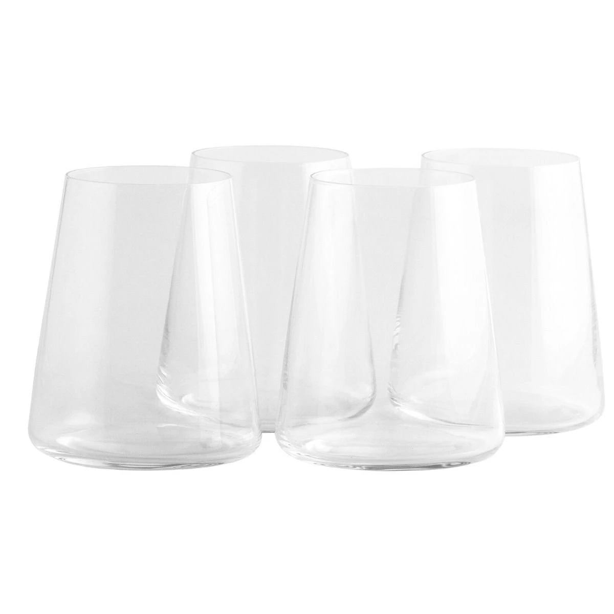 Stolzle 12.75oz Power Crystal White Wine Stemless Glasses | Set Of 4