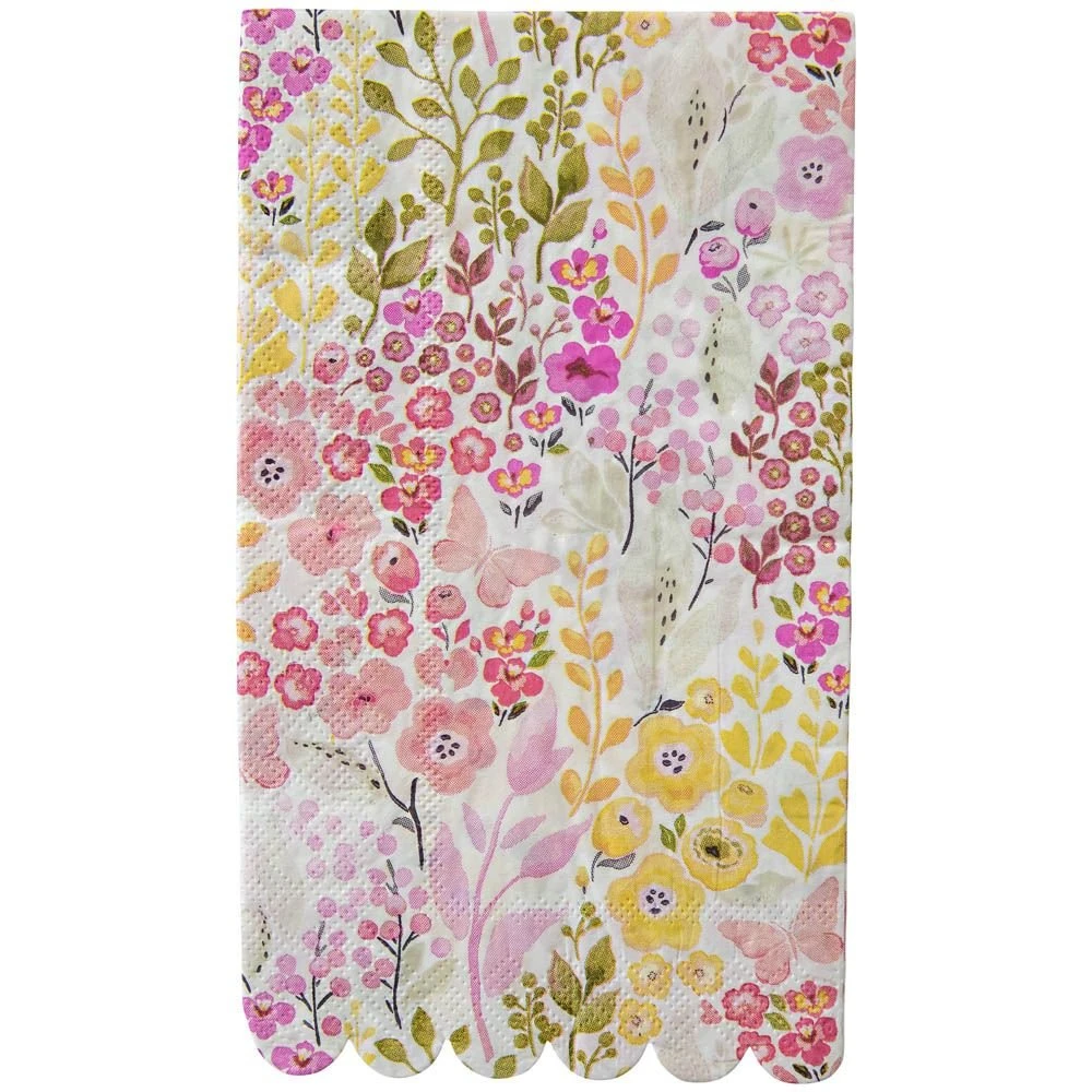 C.R Gibson (One Coast) C.R. Gibson Guest/Dinner Napkins (Set Of 16) | Watercolor Garden