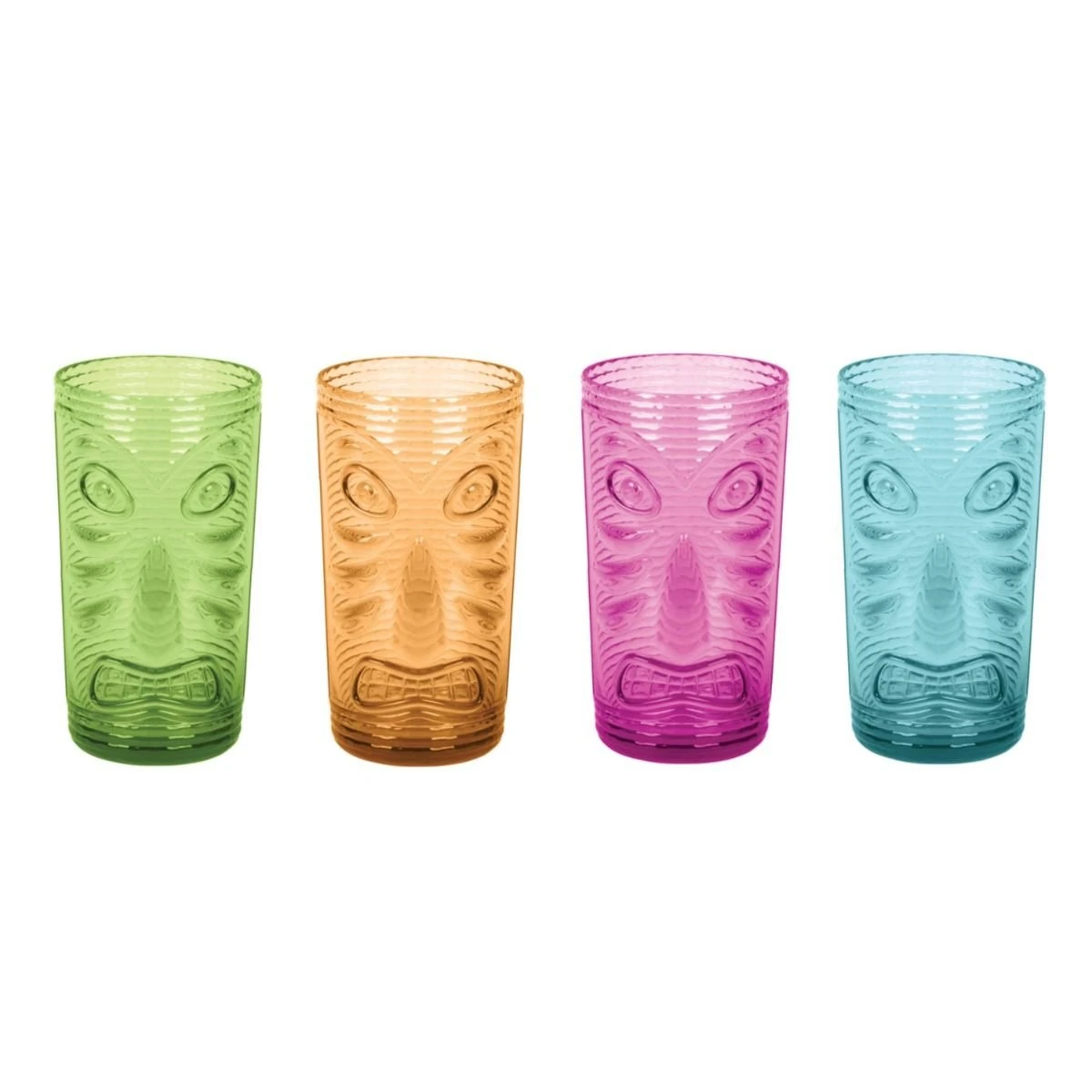 TarHong Tiki 22.5oz Jumbo Tumblers - Set Of 4
