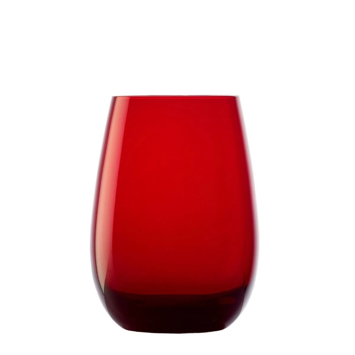 Stolzle 15.75oz Elements Glass Tumblers - Set Of 6 | Red