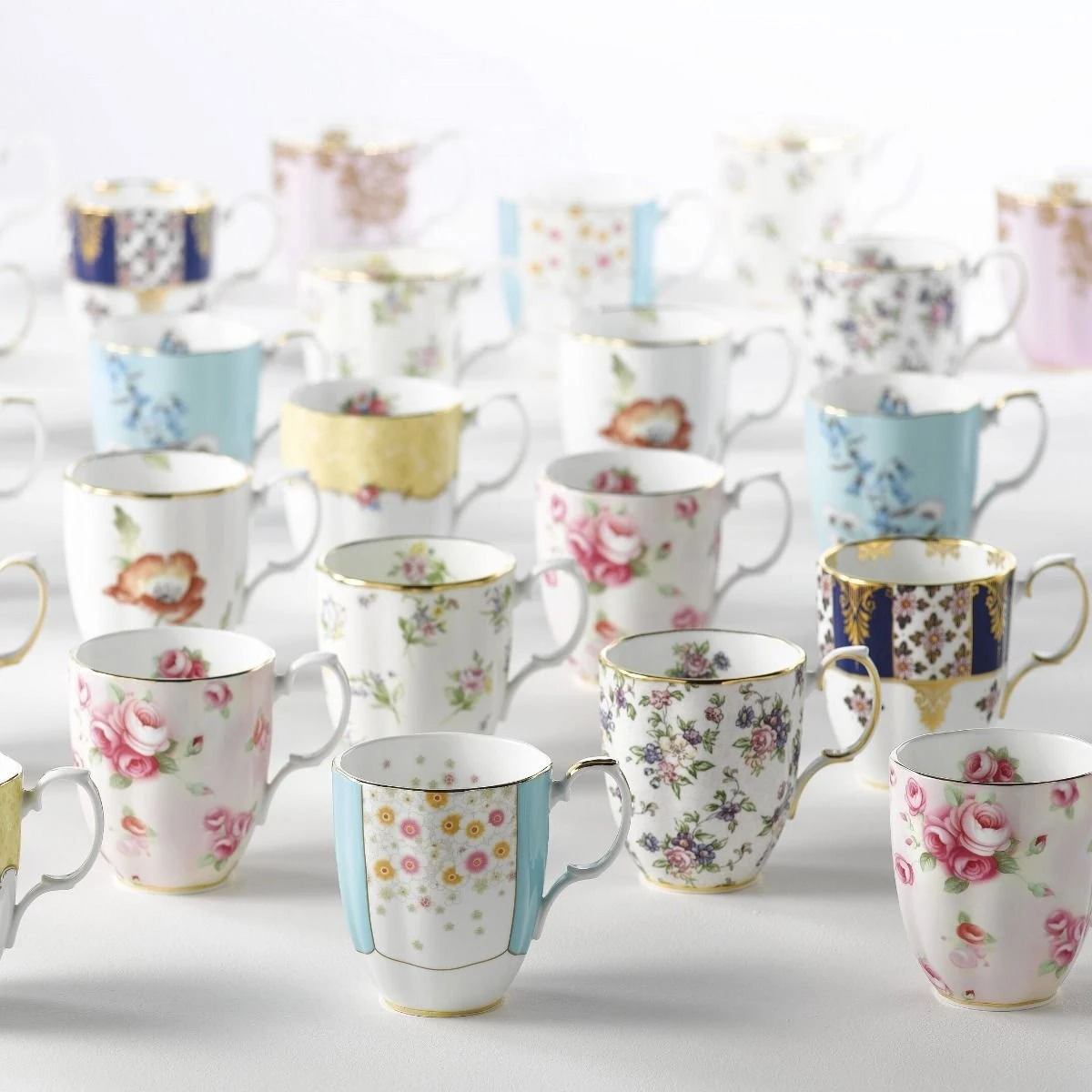 Royal Albert 100 Years 1900-1940 14.1oz Mug Set | 5-Piece - Image 12