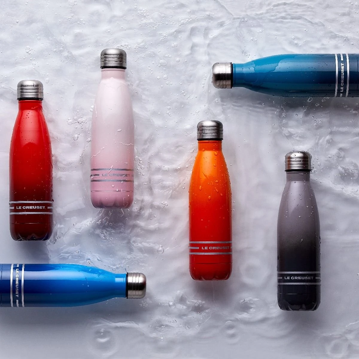 Le Creuset Stainless Steel Hydration Bottle | Deep Teal - Image 3