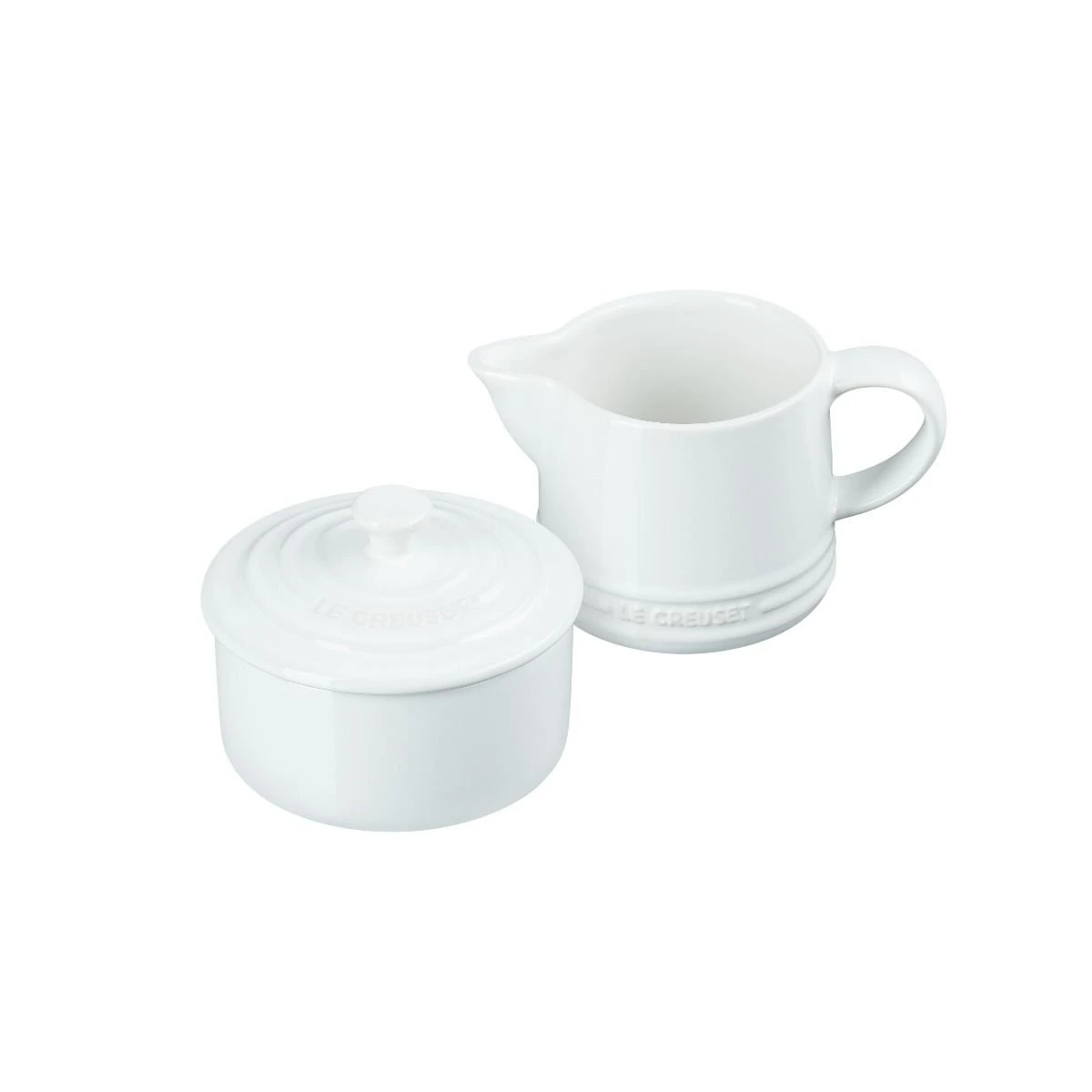 Le Creuset Signature Cream & Sugar Set | White - Image 2