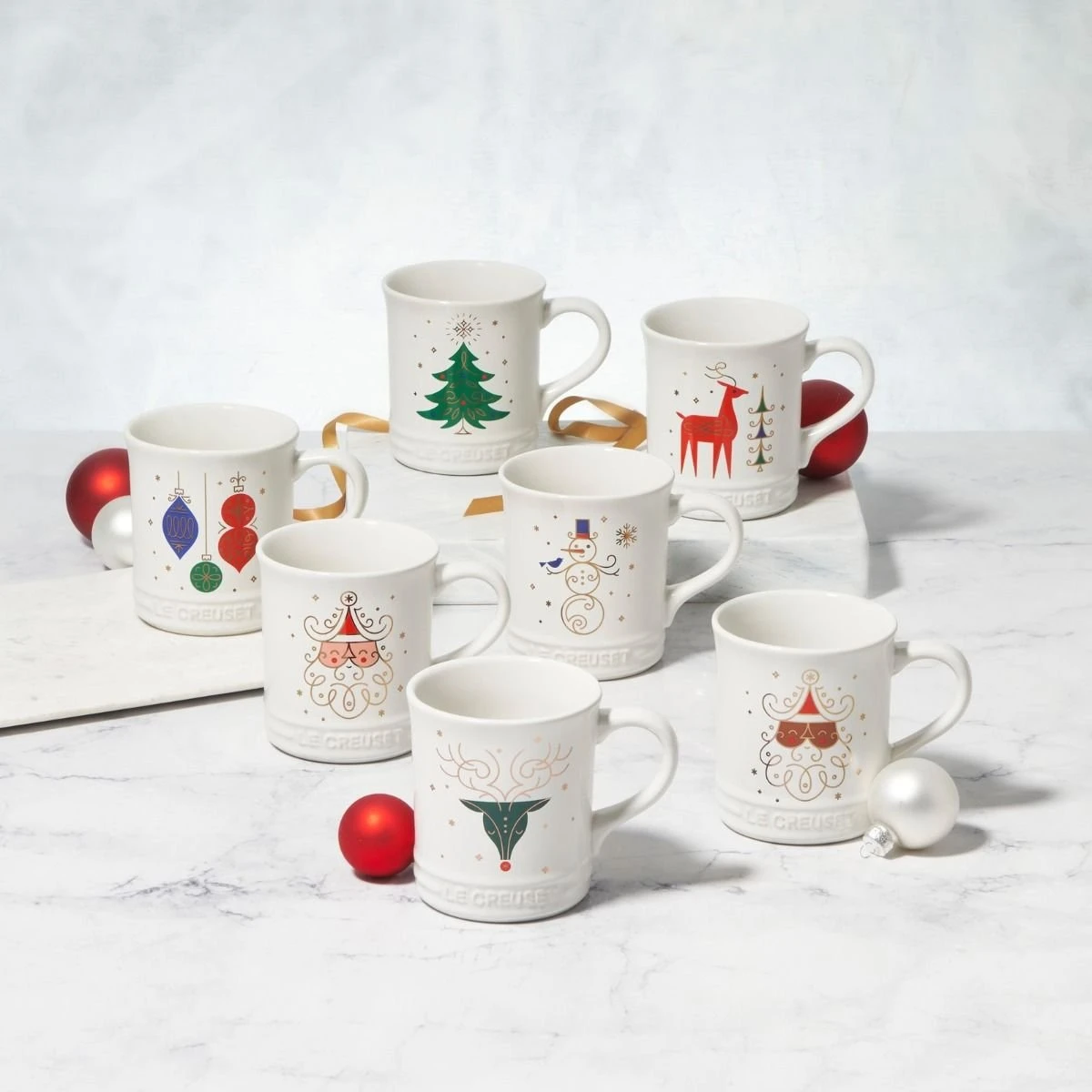 Le Creuset 14oz Mug | Noel (Reindeer) - Image 3